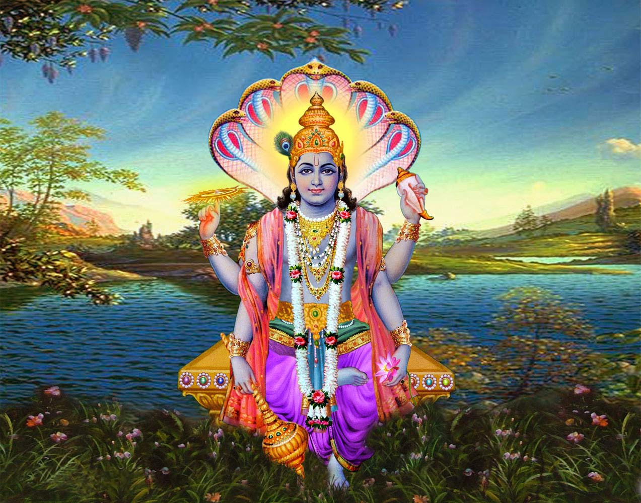 Lord Vishnu Images - India Gate , HD Wallpaper & Backgrounds