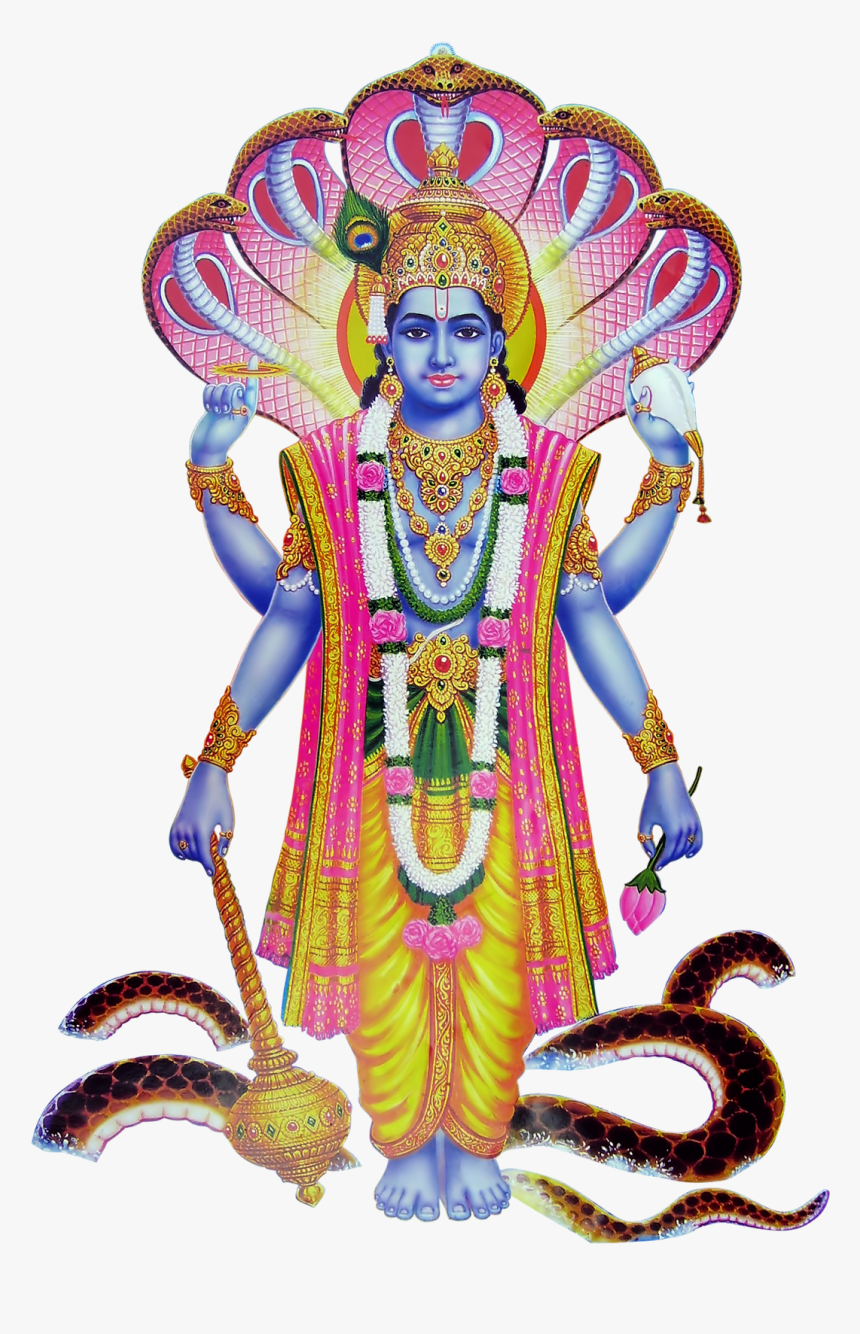 Gods Cliparts And Images - God Vishnu Images Png , HD Wallpaper & Backgrounds