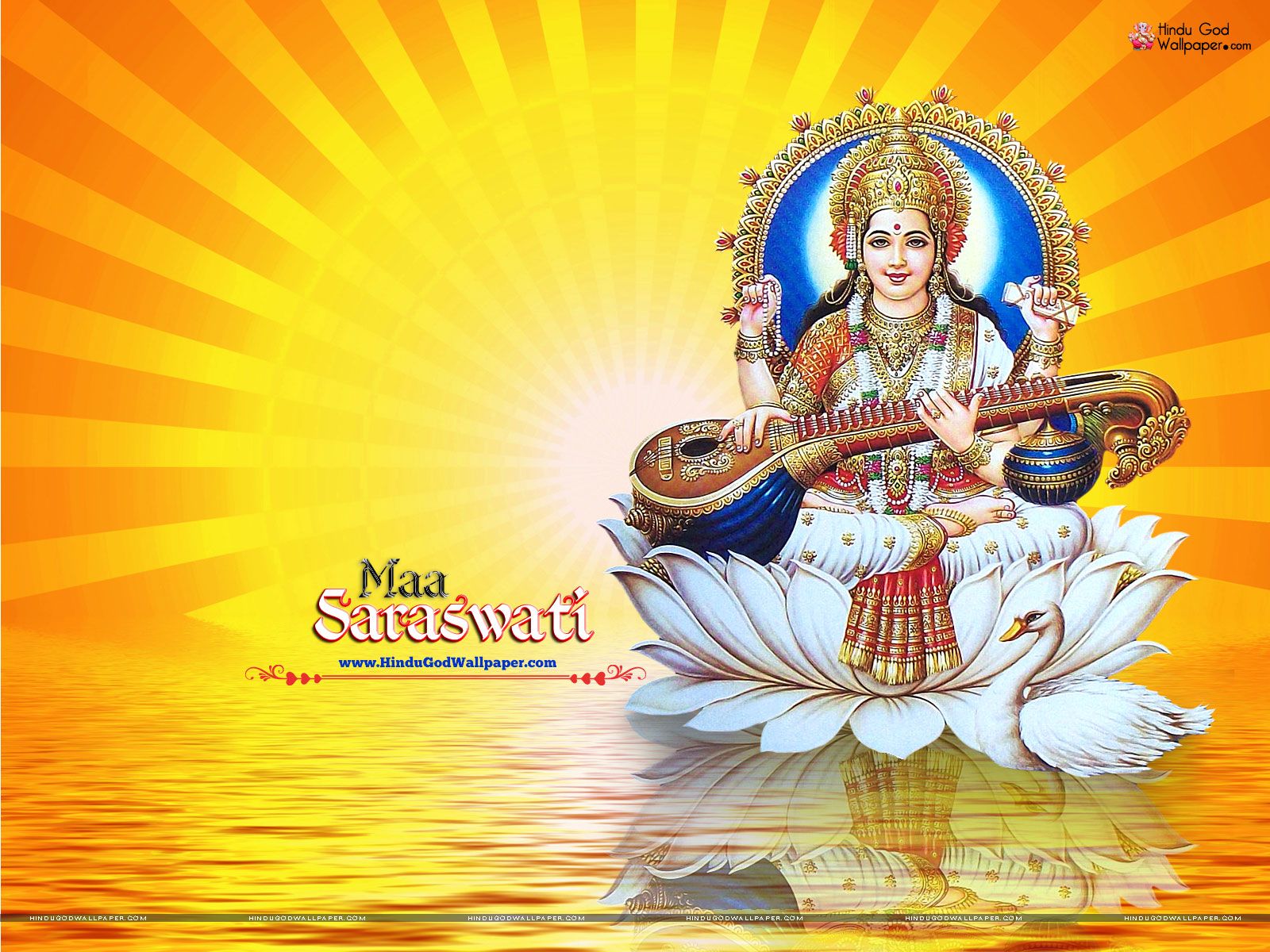 Saraswati Vandana , HD Wallpaper & Backgrounds