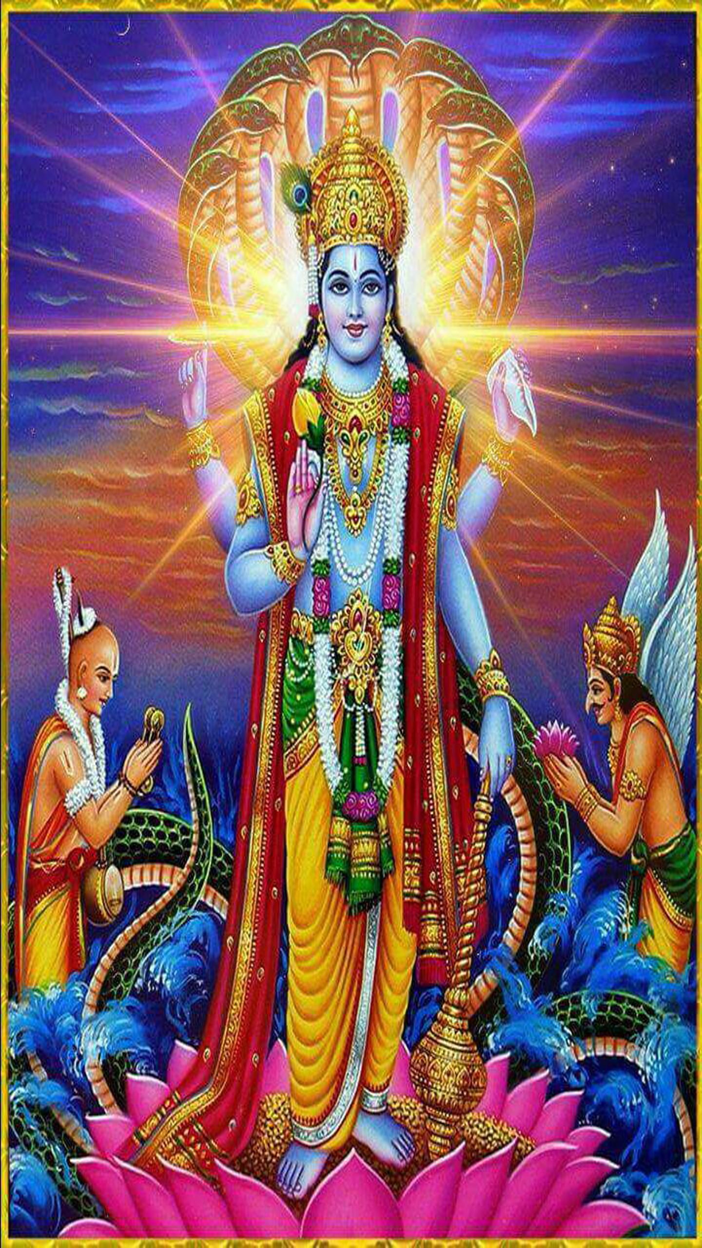 Vishnu God , HD Wallpaper & Backgrounds