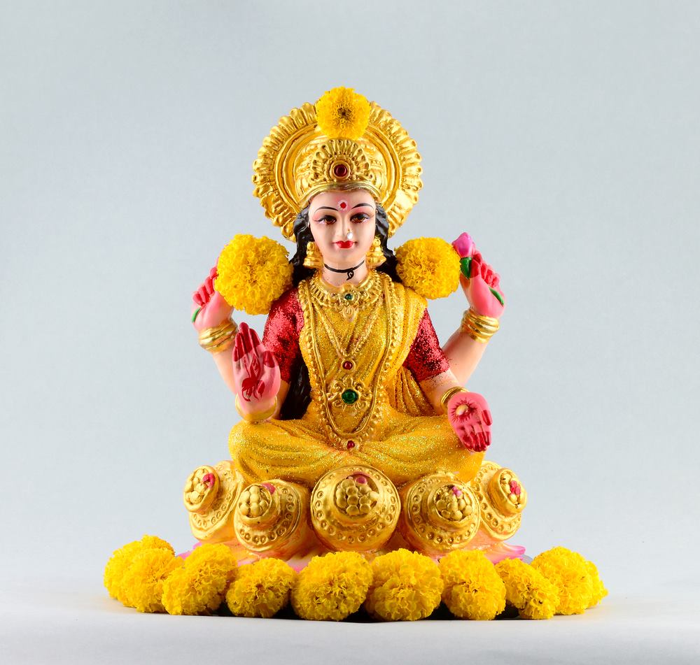 Mata Laxmi Wallpaper - Lakshmi Goddess , HD Wallpaper & Backgrounds