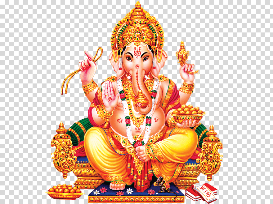 Ganesha Illustration, Ganesha Shiva Parvati Kali Hinduism, - Lord Ganesh Images Png , HD Wallpaper & Backgrounds