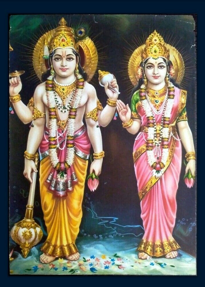 God Lakshmi Narayana , HD Wallpaper & Backgrounds