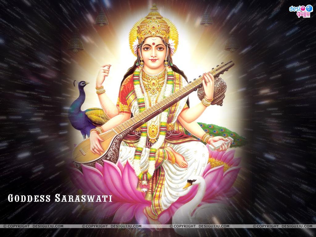 Jai Saraswati Mata , HD Wallpaper & Backgrounds
