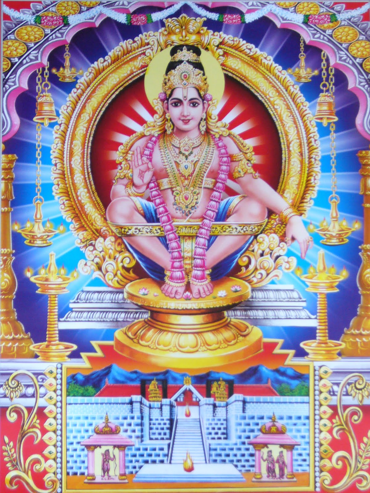 Lord Ayyappa Swamy Photos Download , HD Wallpaper & Backgrounds