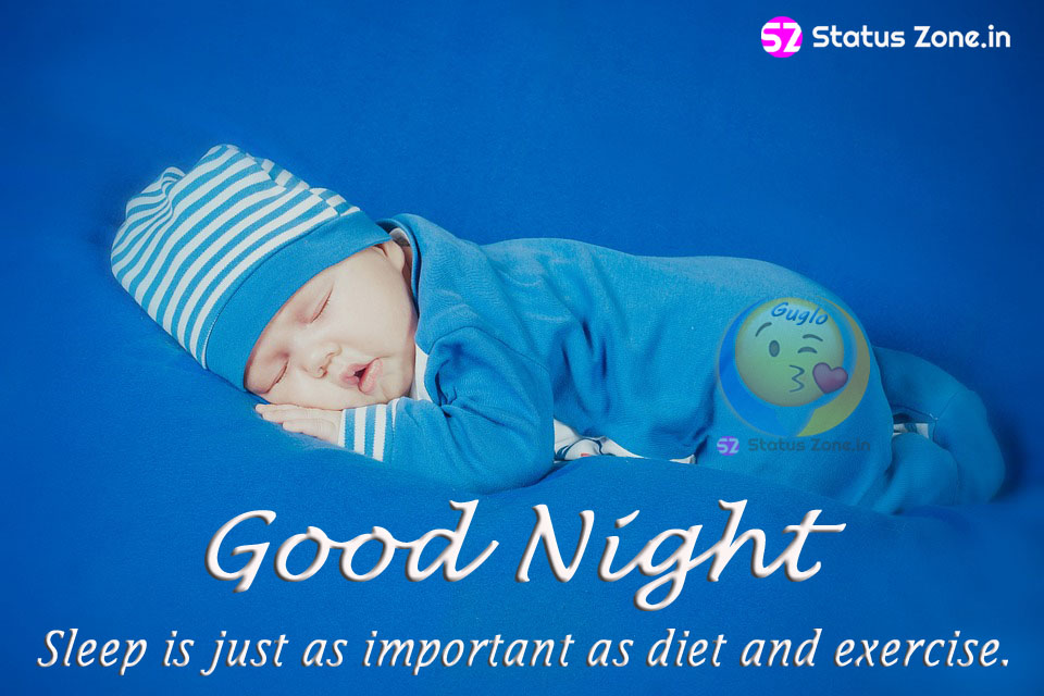 Good Night Status Wallpaper - Baby , HD Wallpaper & Backgrounds