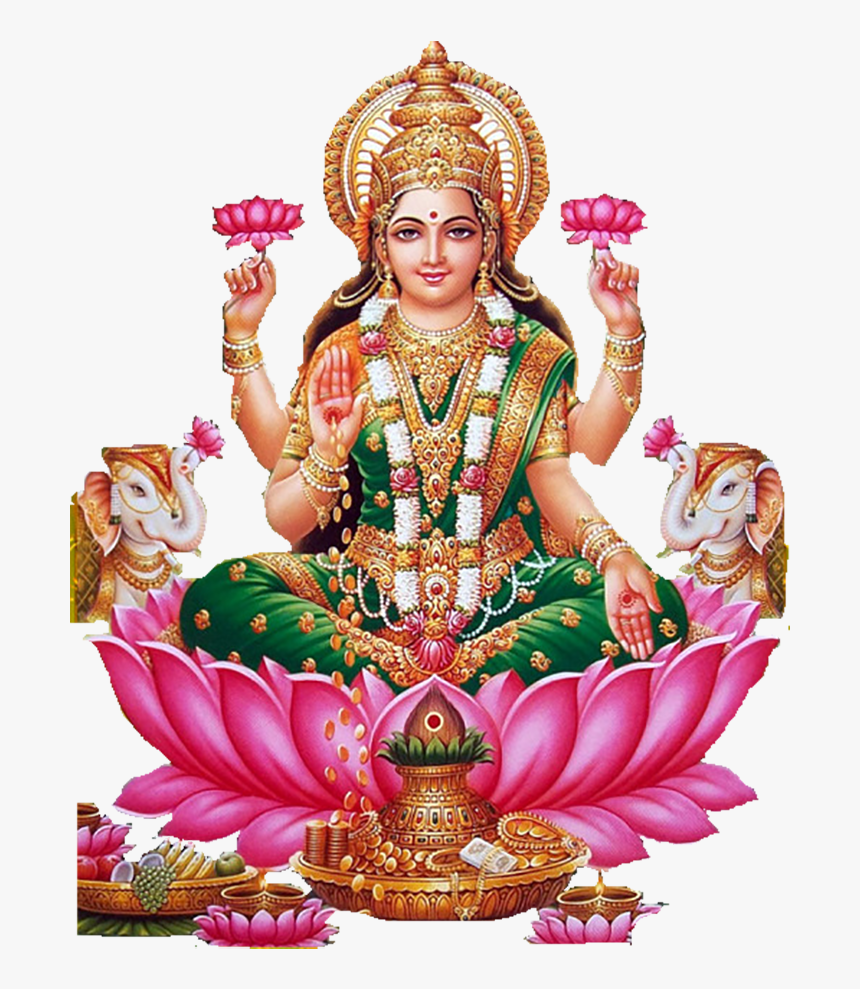 Lakshmi Mata Image Download, Hd Png Download, Free - Lakshmi Devi Photos Hd Download , HD Wallpaper & Backgrounds