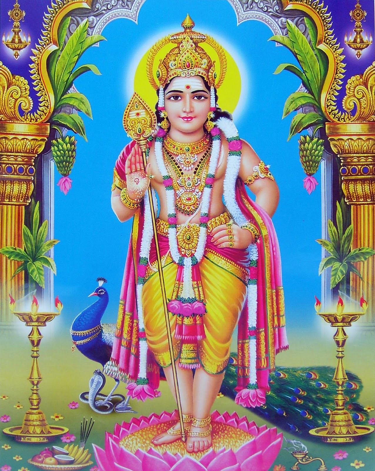 God Murugan Free Wallpapers Images Gallery - Lord Murugan , HD Wallpaper & Backgrounds