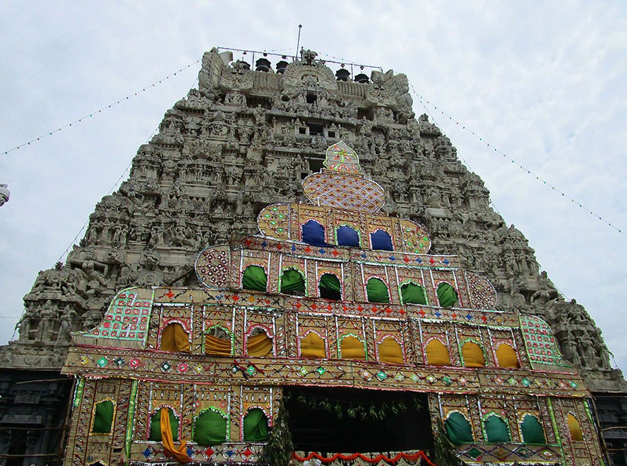Kanchi Kamakshi Amman Temple Kanchipuram - Kamakshi Amman Temple , HD Wallpaper & Backgrounds