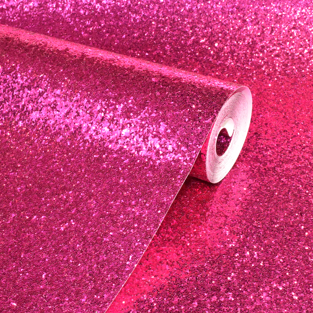 Arthouse Sequin Sparkle Hot Pink Wallpaper - Paper , HD Wallpaper & Backgrounds