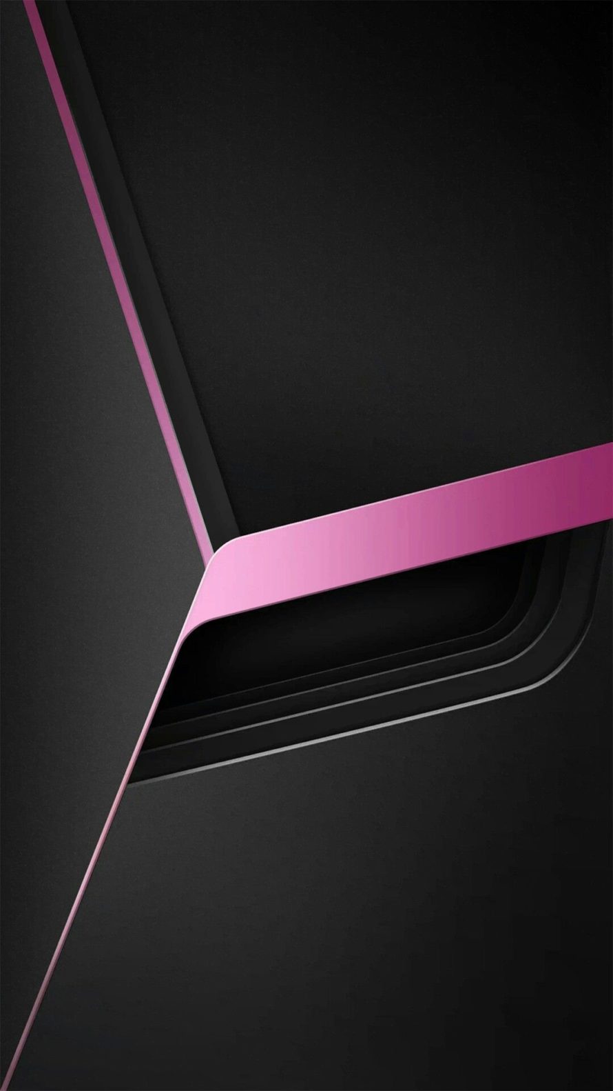 Black And Pink Geometric , HD Wallpaper & Backgrounds
