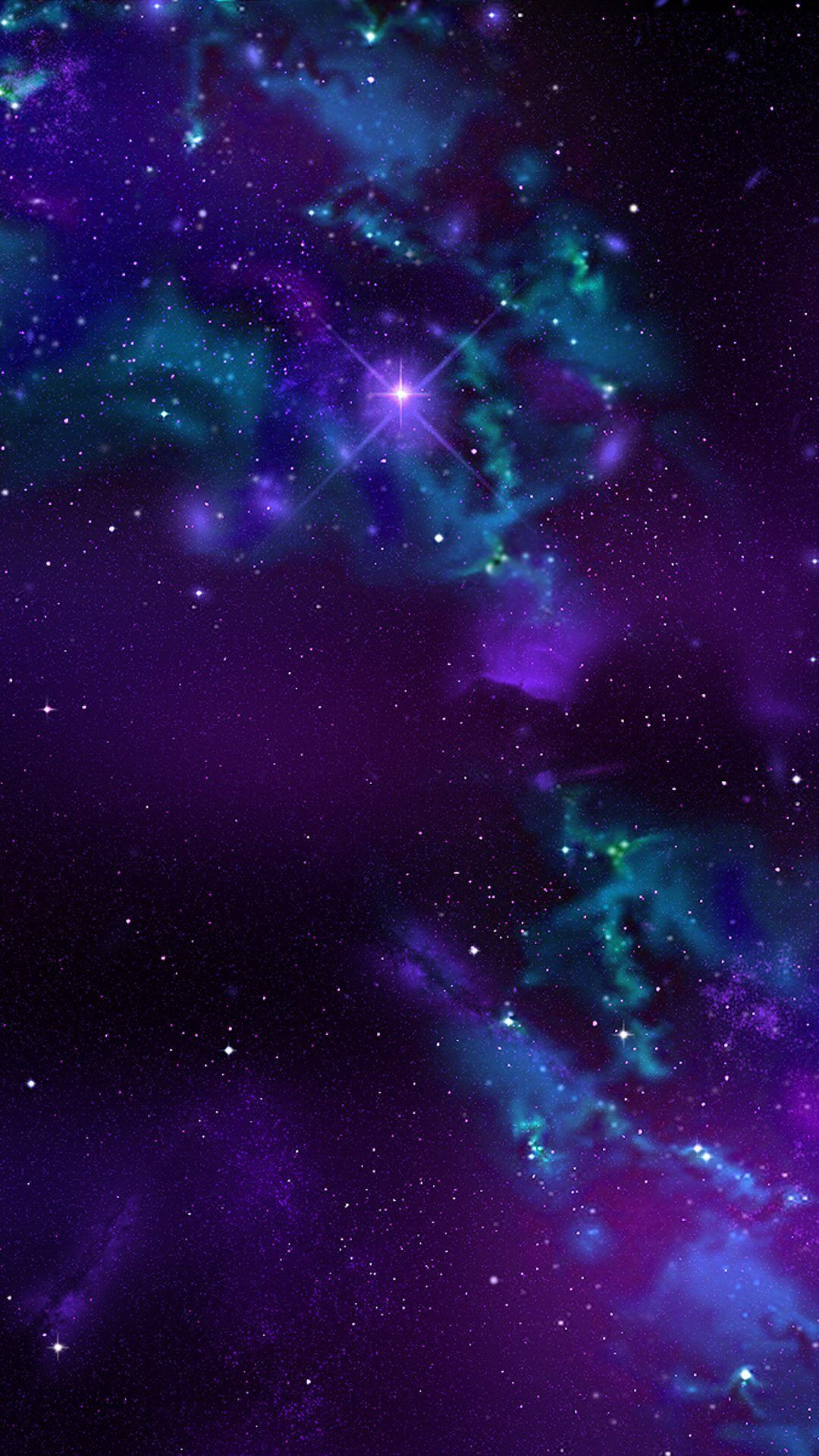 Galaxy Iphone Background Wallpaper - Purple Wallpaper Iphone Galaxy , HD Wallpaper & Backgrounds