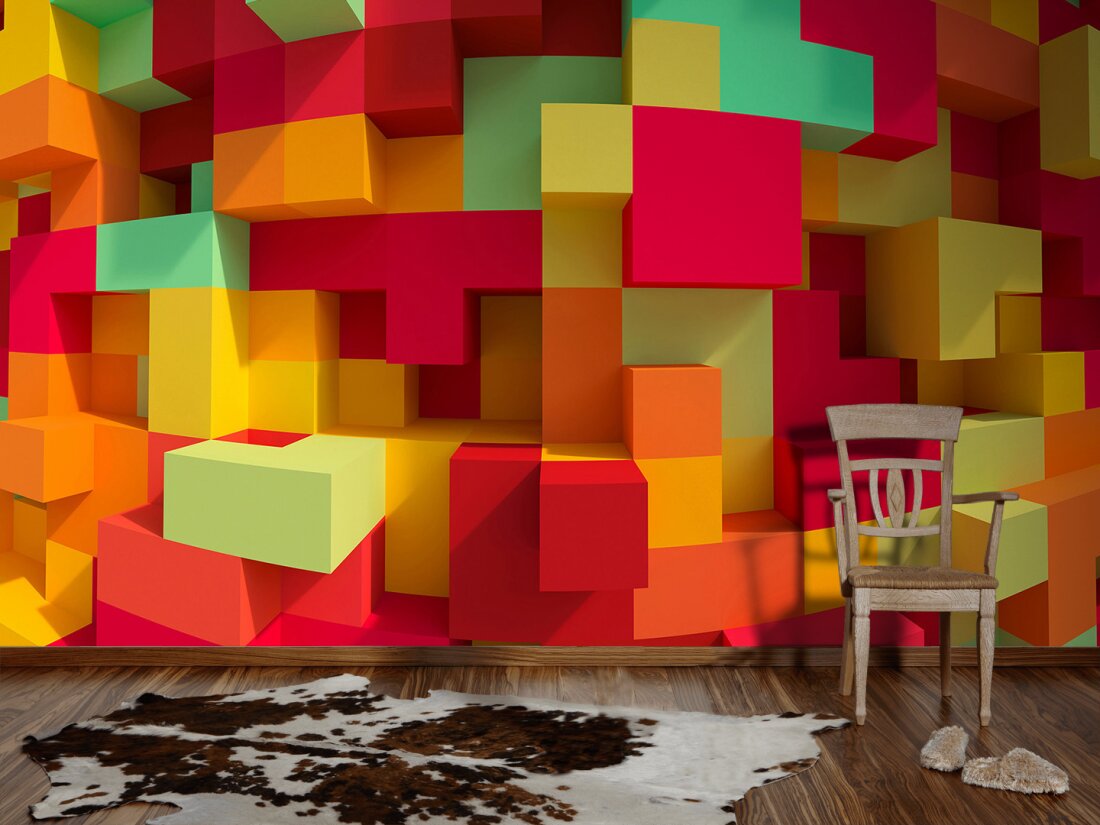 Architects Paper Photo Wallpaper 3dcubes Colour Dd108895 - 93632 1 , HD Wallpaper & Backgrounds