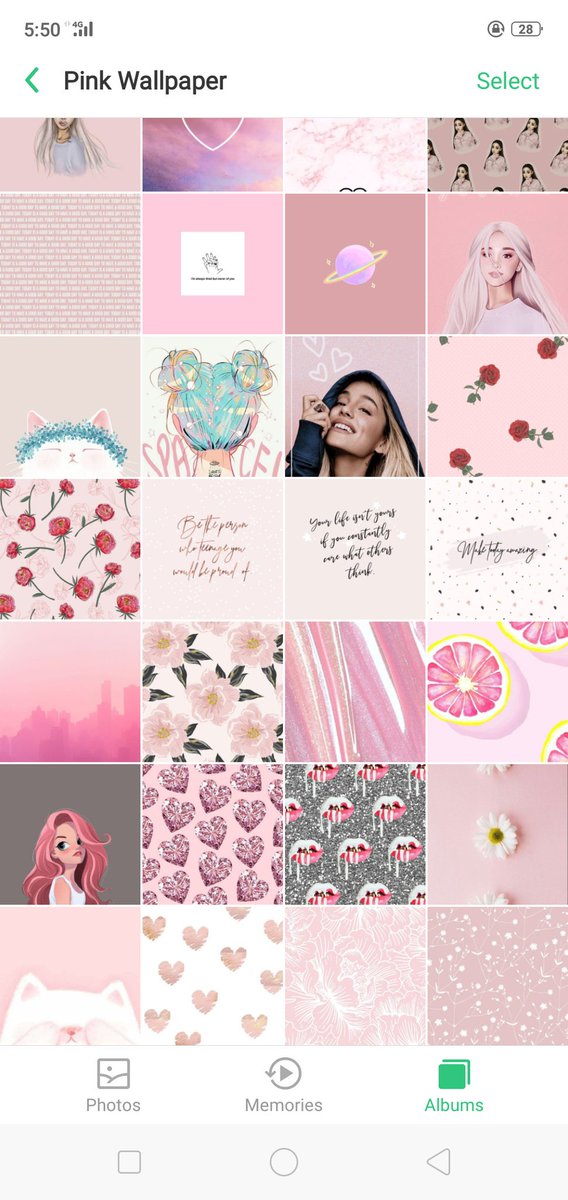 Wallpaper Warna Pink - Girl , HD Wallpaper & Backgrounds