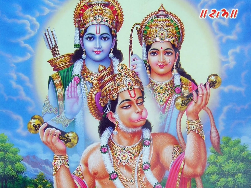 Sita Mata - Raja Ram - Ram And Sita Mata , HD Wallpaper & Backgrounds