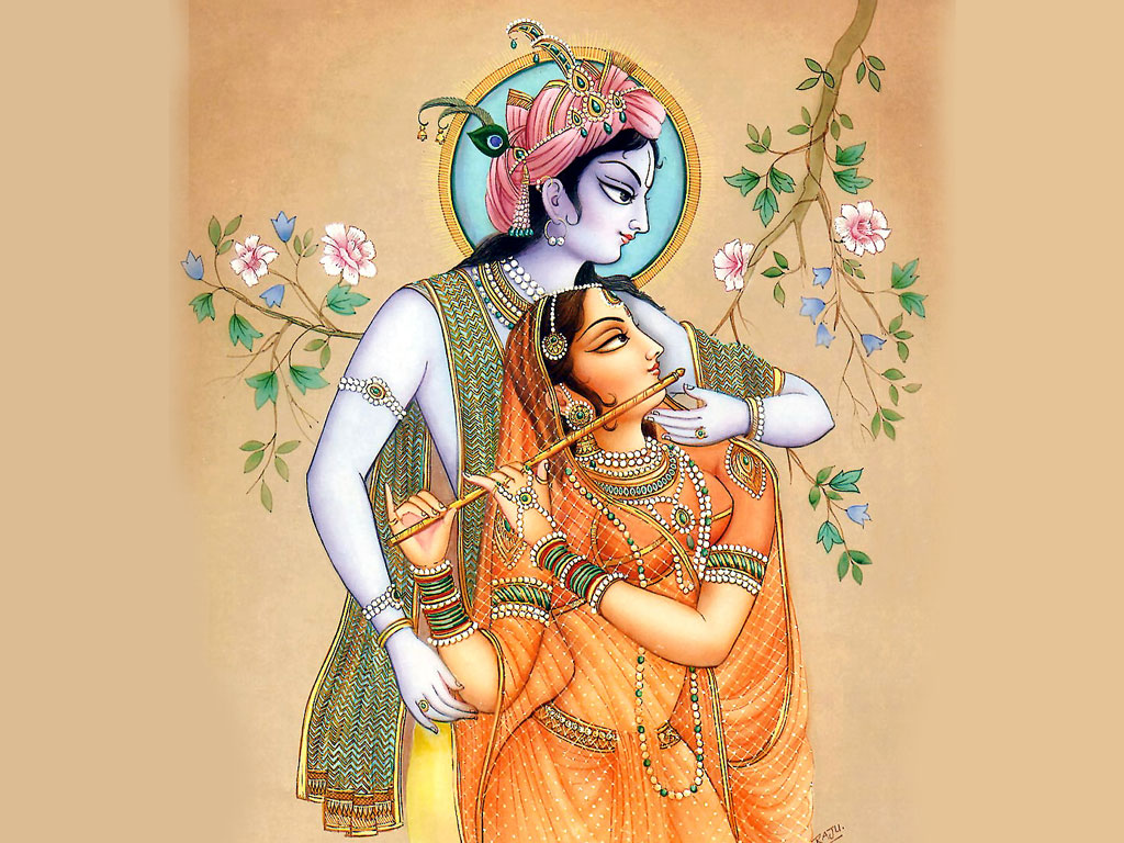 Radha Krishna Wallpapers Download Free God Wallpaper - Radha Krishna Image Hd Full , HD Wallpaper & Backgrounds