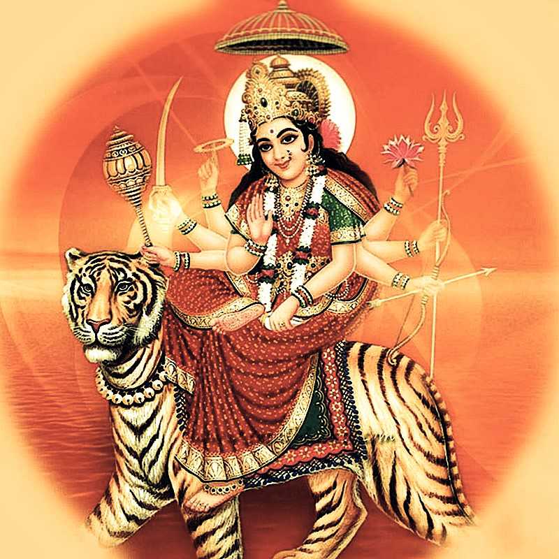 Beautiful Maa Durga Wallpaper Free Download Rh Godwallpaper - Happy Dushara Mata Ji , HD Wallpaper & Backgrounds