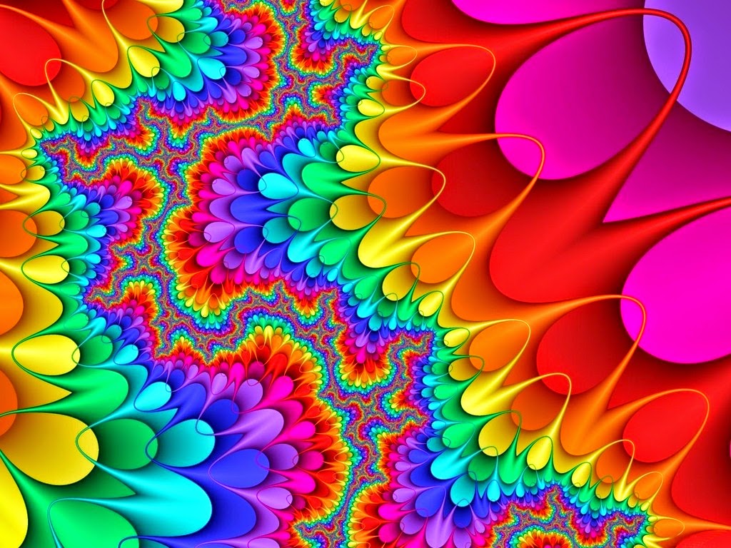Wallpaper Warna Warni - Rainbow Colors Design , HD Wallpaper & Backgrounds