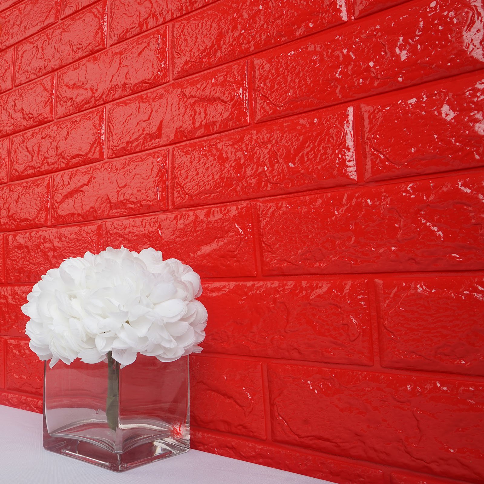 Wallpaper Merah Putih - Wine Red Foam Brick , HD Wallpaper & Backgrounds