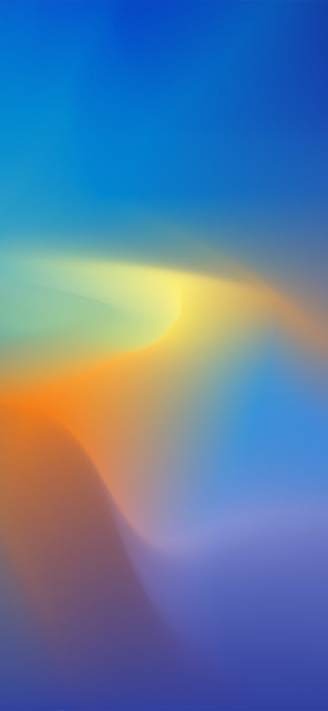 Abstract Blue And Yellow Gradient Wallpaper For Iphone - Yellow And Blue Iphone 7 , HD Wallpaper & Backgrounds
