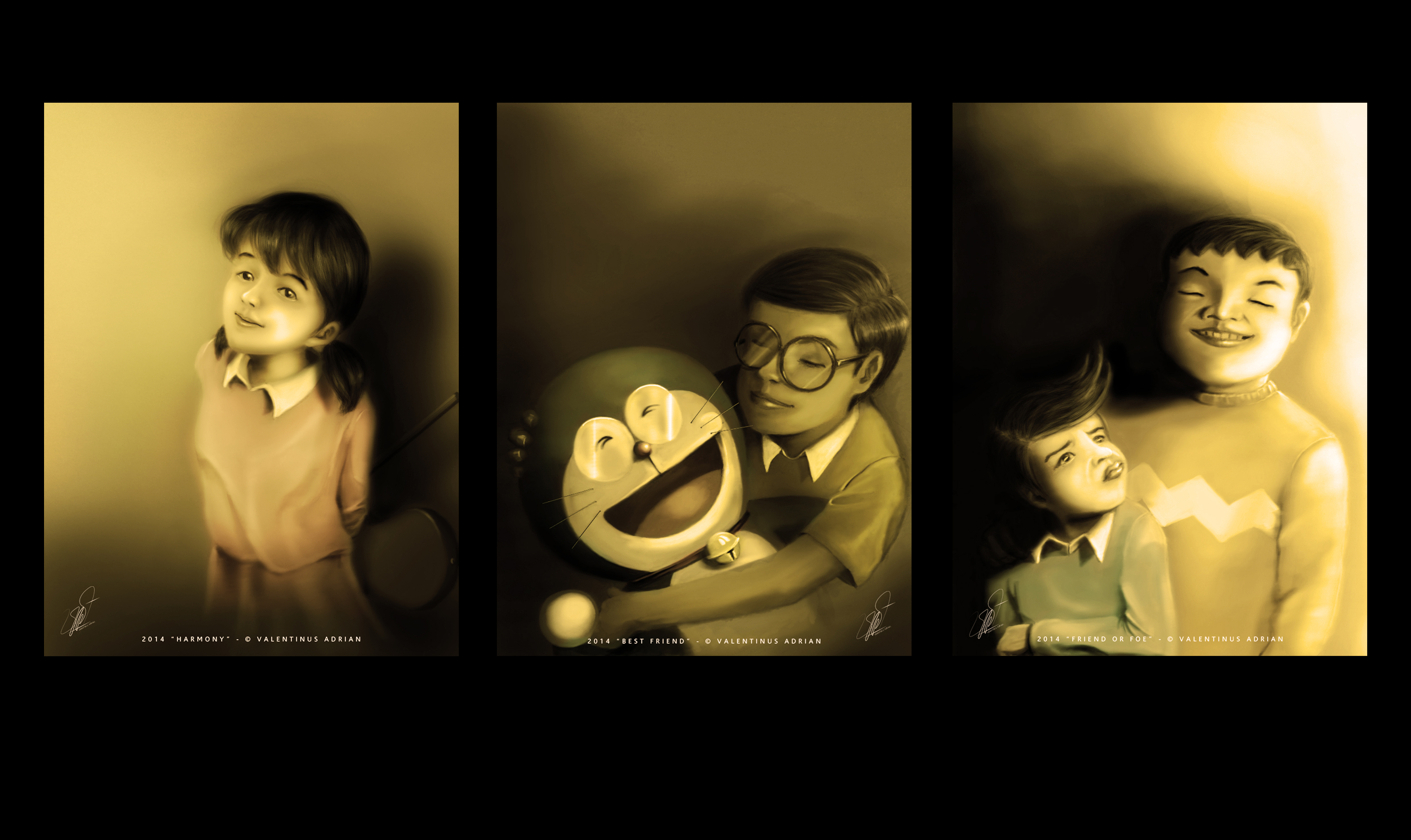 Doraemon Character Wallpaper - Figurine , HD Wallpaper & Backgrounds