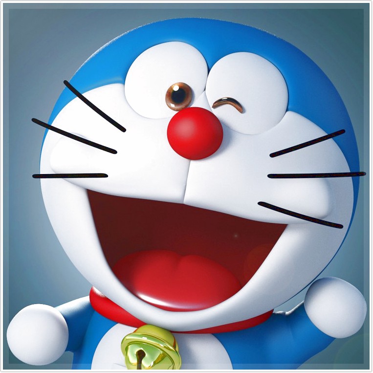 Gambar Doraemon Lucu Warna Pink - Cute Doraemon Dp , HD Wallpaper & Backgrounds