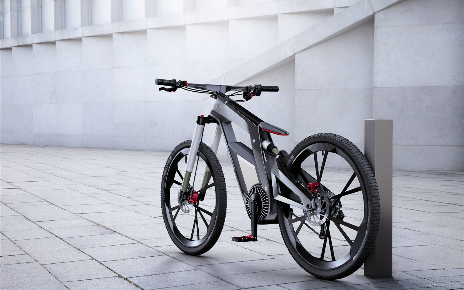 Electric Bike By Audi Modern Design E-bike Hd Wallpaper - E Bike Worthersee , HD Wallpaper & Backgrounds