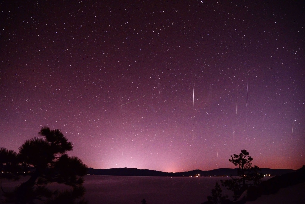 Hujan Meteor Yang Spektakuler - Star , HD Wallpaper & Backgrounds