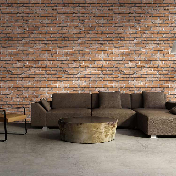 Interior Living Room 3d Pvc Brick Effect Pattern - Korea Wallpaper Living Room , HD Wallpaper & Backgrounds