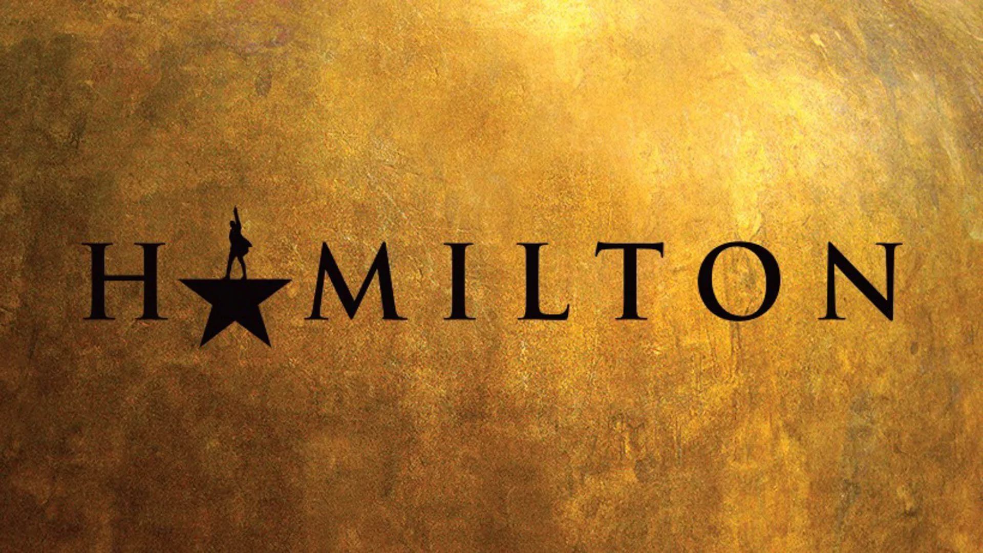 Hamilton Hd Desktop Wallpaper - Hamilton Musical Logo , HD Wallpaper & Backgrounds