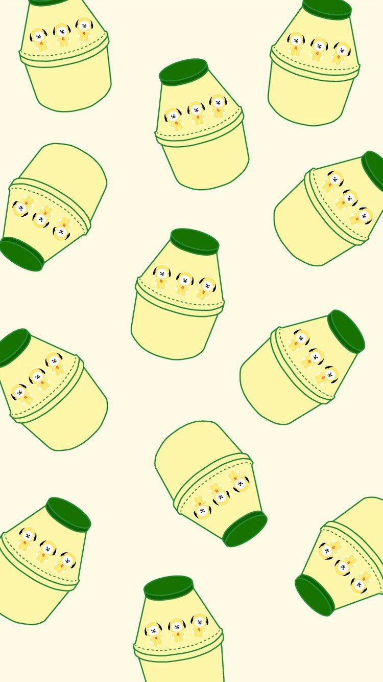 Korean Banana Milk Background , HD Wallpaper & Backgrounds