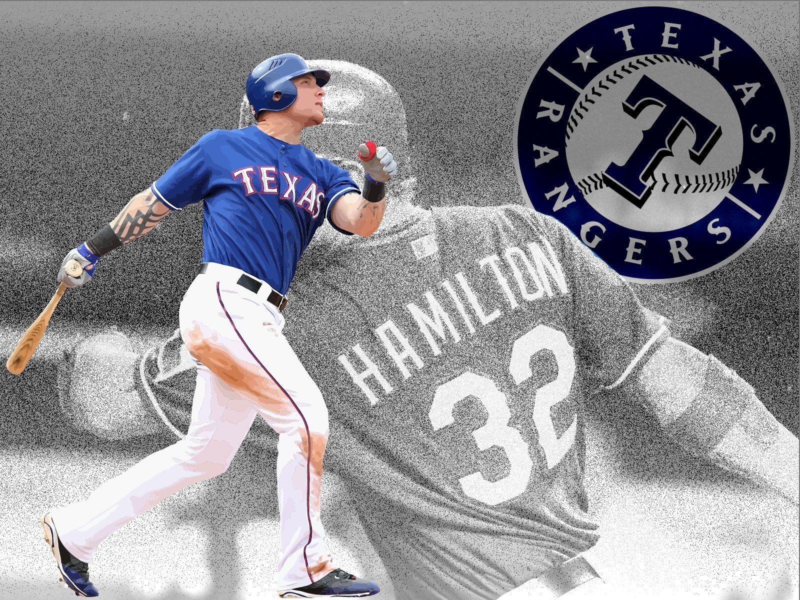 Hd Josh Hamilton Texas Rangers Wallpapers , HD Wallpaper & Backgrounds