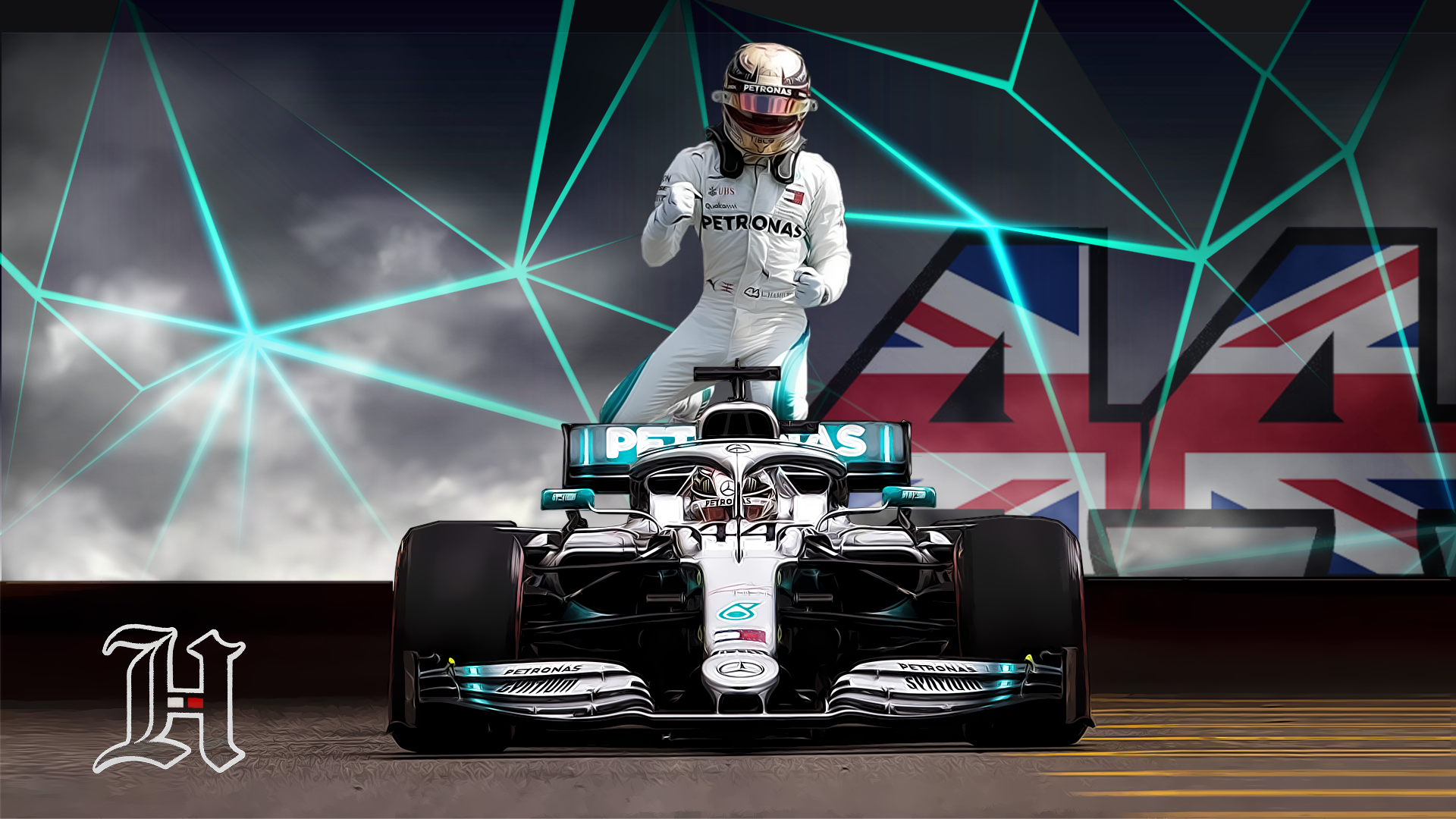 Lewis Hamilton Wallpaper 2019 , HD Wallpaper & Backgrounds