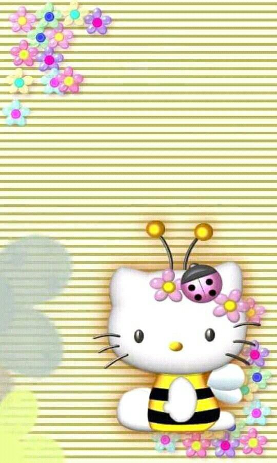 Hello Kitty Bumble Bee , HD Wallpaper & Backgrounds