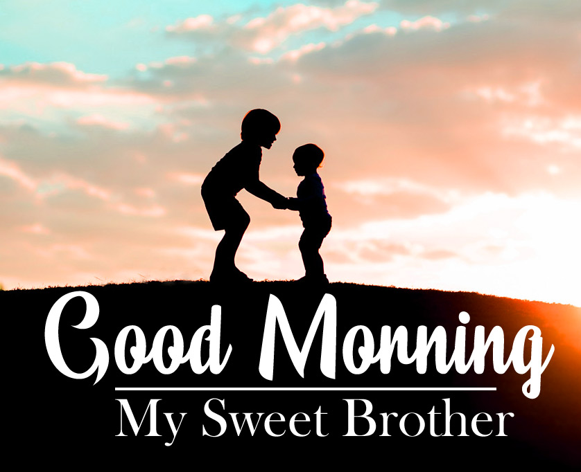 Good Morning Images For Brother And Sister - Silhouette , HD Wallpaper & Backgrounds