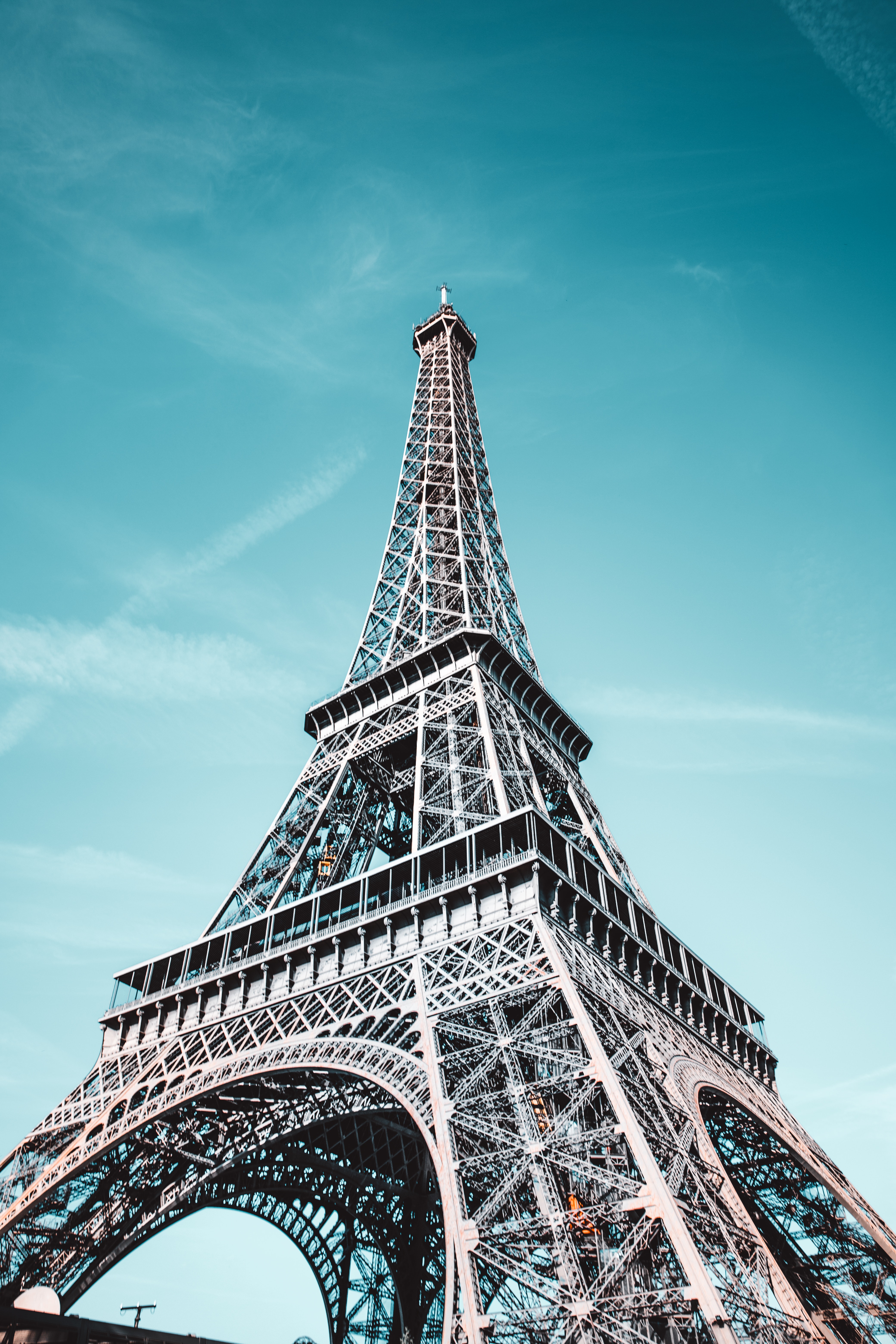 Menara Eiffel Paris Wallpaper - Eiffel Tower , HD Wallpaper & Backgrounds