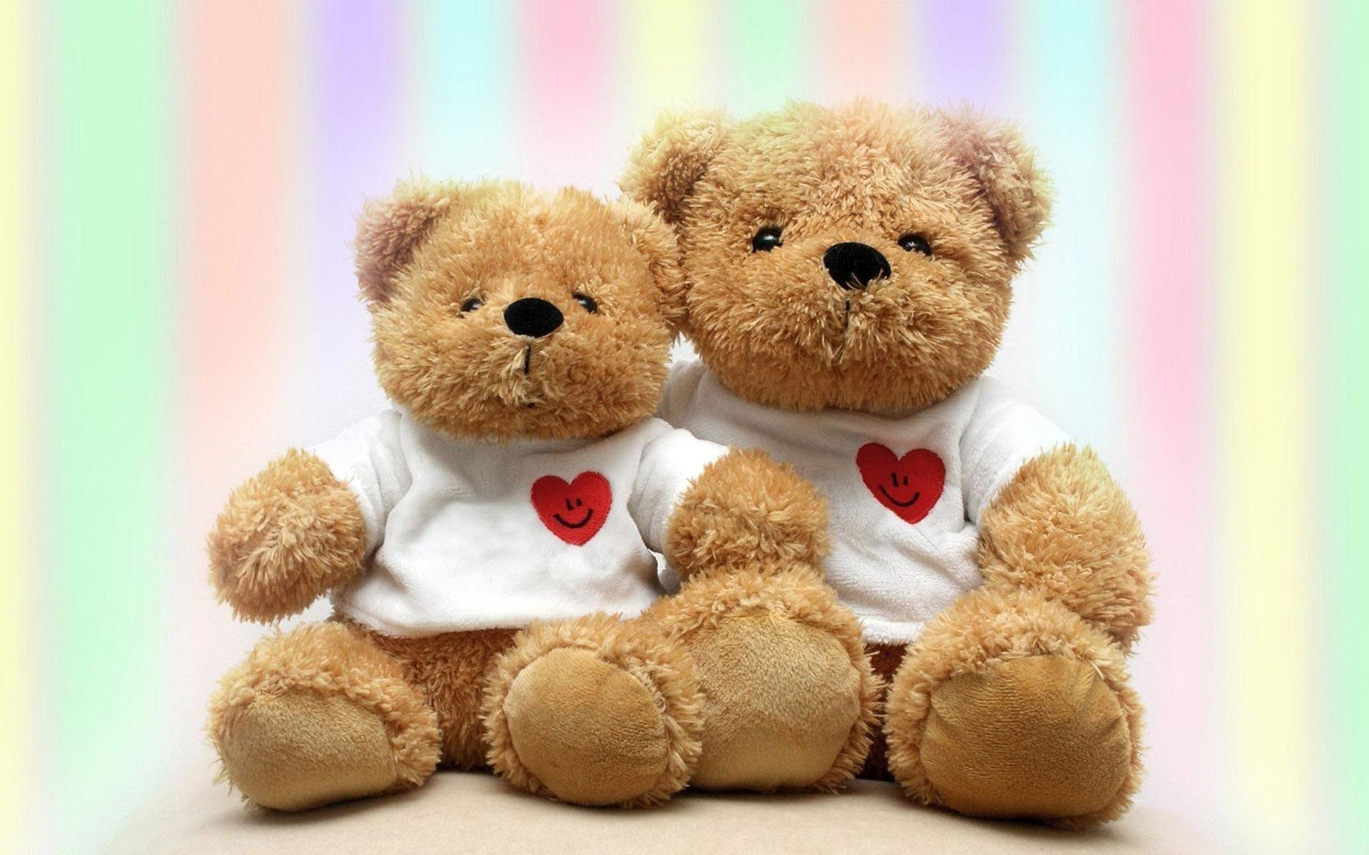 Teddy Bears - Happy Valentines Day To Special Friend , HD Wallpaper & Backgrounds