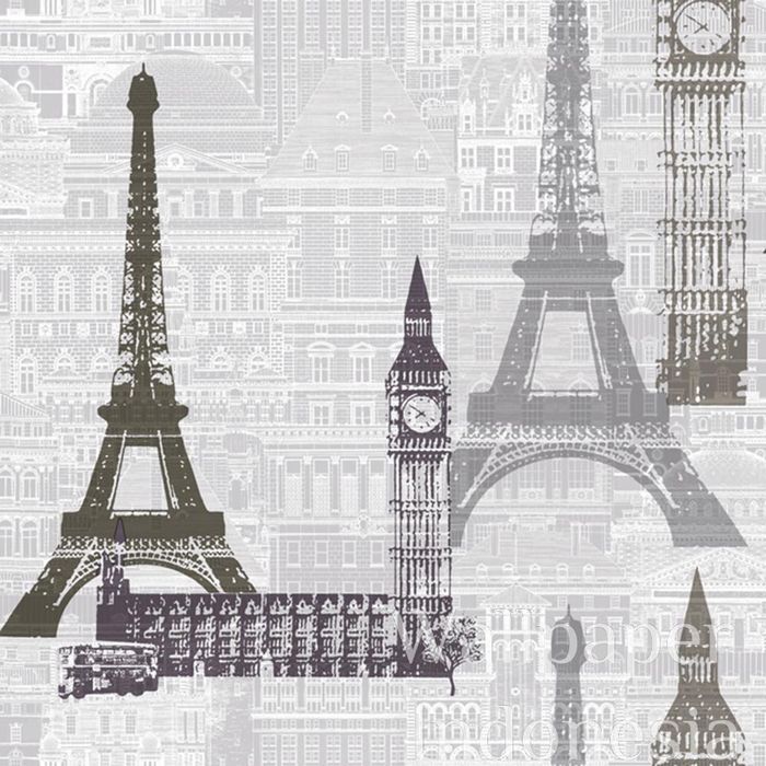 Eiffel Tower Fog , HD Wallpaper & Backgrounds