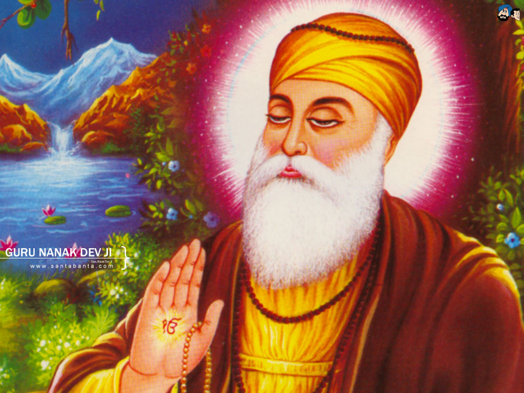 Guru Nanak Dev Ji Wallpaper 24 - Sikh God Images Hd , HD Wallpaper & Backgrounds