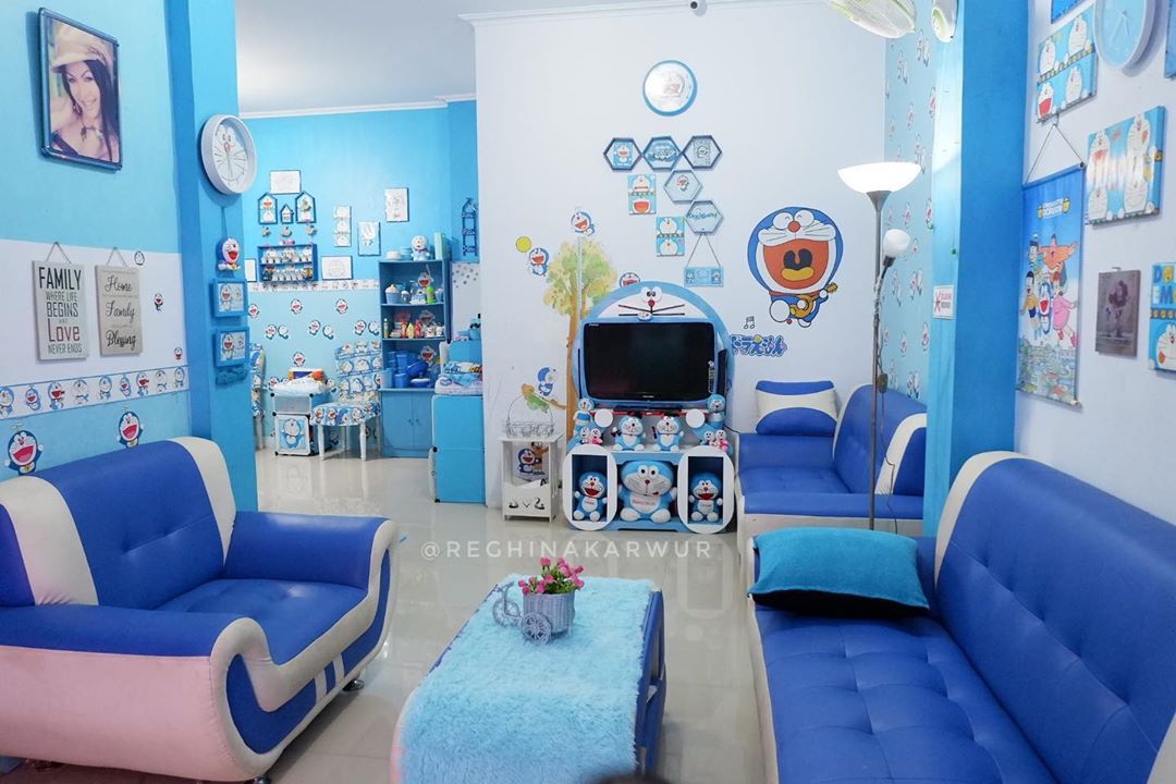 Sofa Ruang Tamu Doraemon , HD Wallpaper & Backgrounds