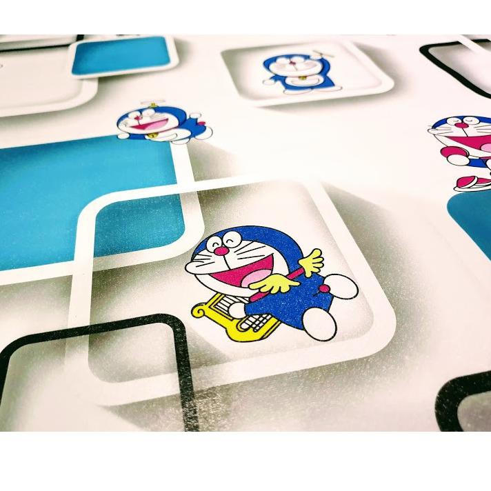 Dinding Kotak Kotak Doraemon , HD Wallpaper & Backgrounds