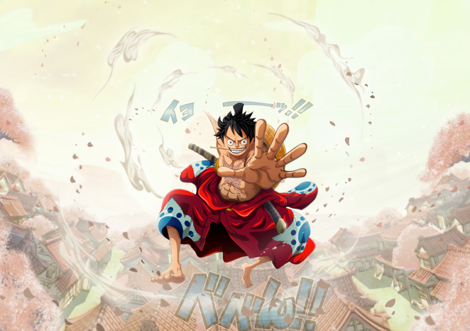Luffy Wallpaper - One Piece Luffy Now , HD Wallpaper & Backgrounds