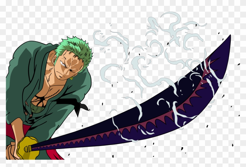 One Piece Hd Wallpaper - Roronoa Zoro Png , HD Wallpaper & Backgrounds