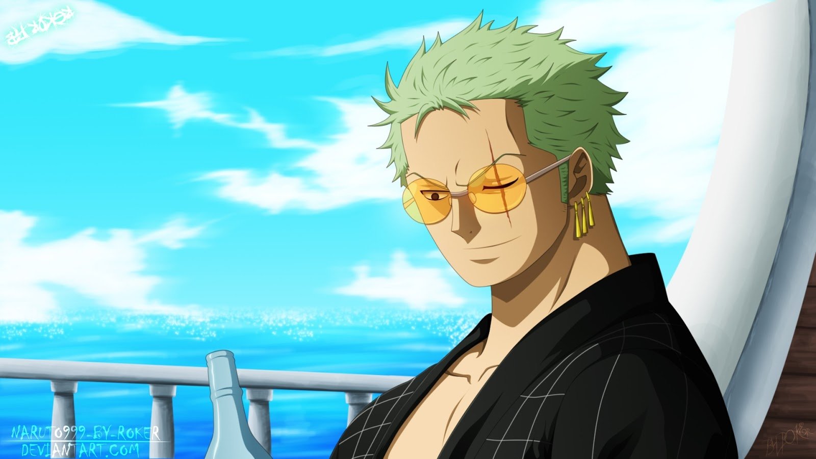Roronoa Zoro After 2 Years , HD Wallpaper & Backgrounds