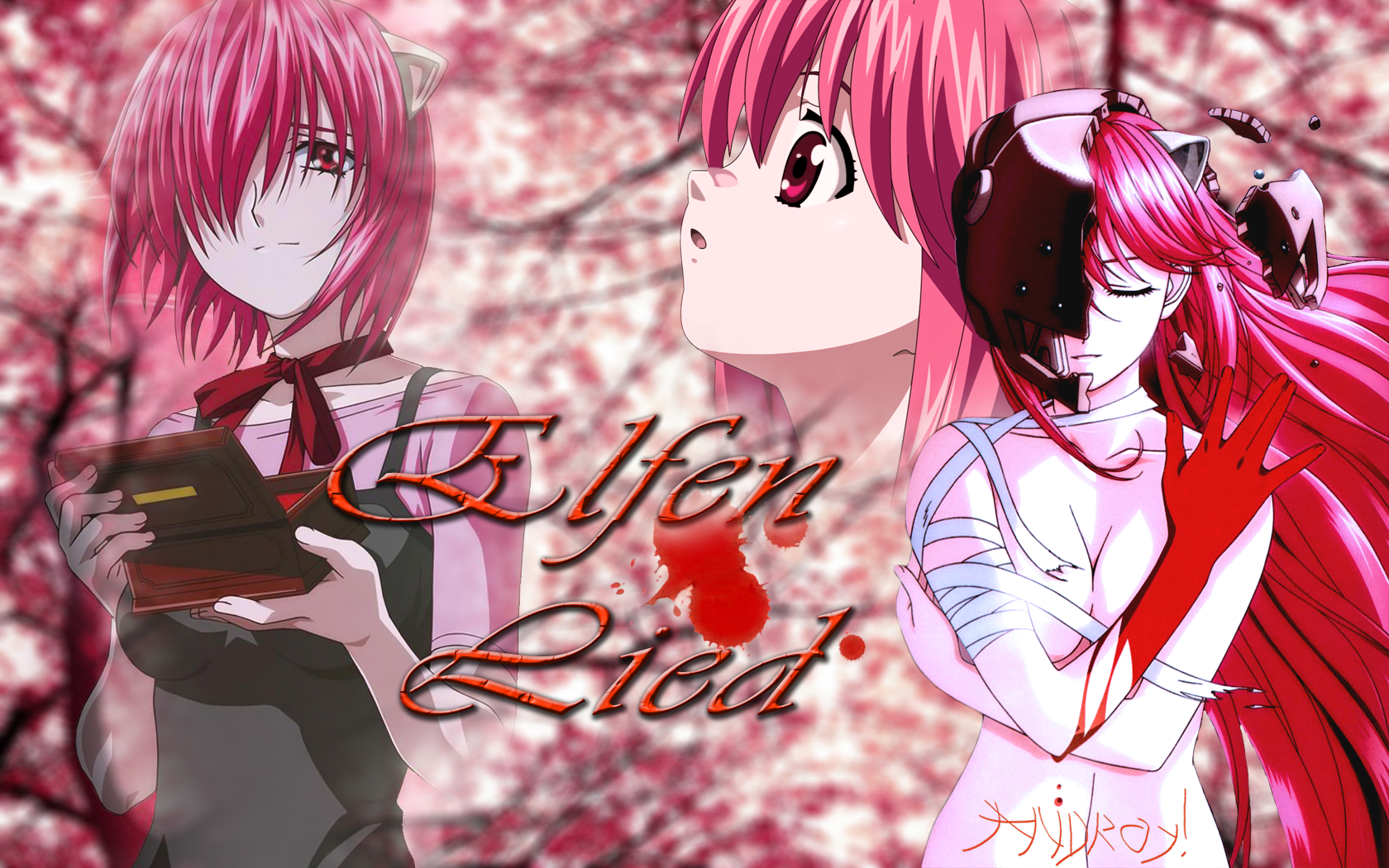 Elfen Lied Wallpaper Wallpaper 40646 - Elfen Lied Fondo De Pantalla , HD Wallpaper & Backgrounds