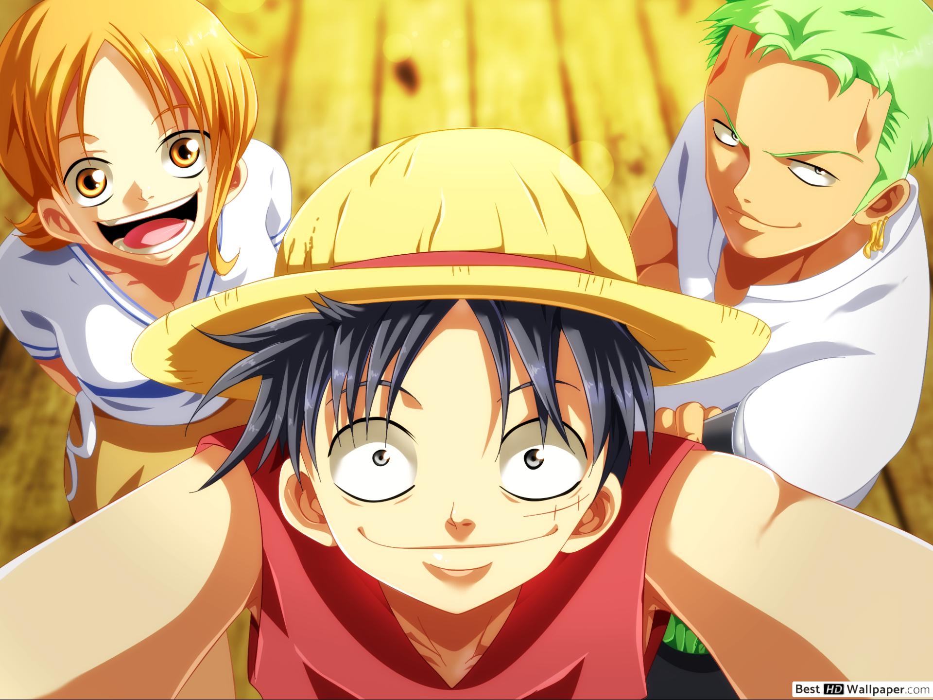 One Piece Zoro Y Nami , HD Wallpaper & Backgrounds
