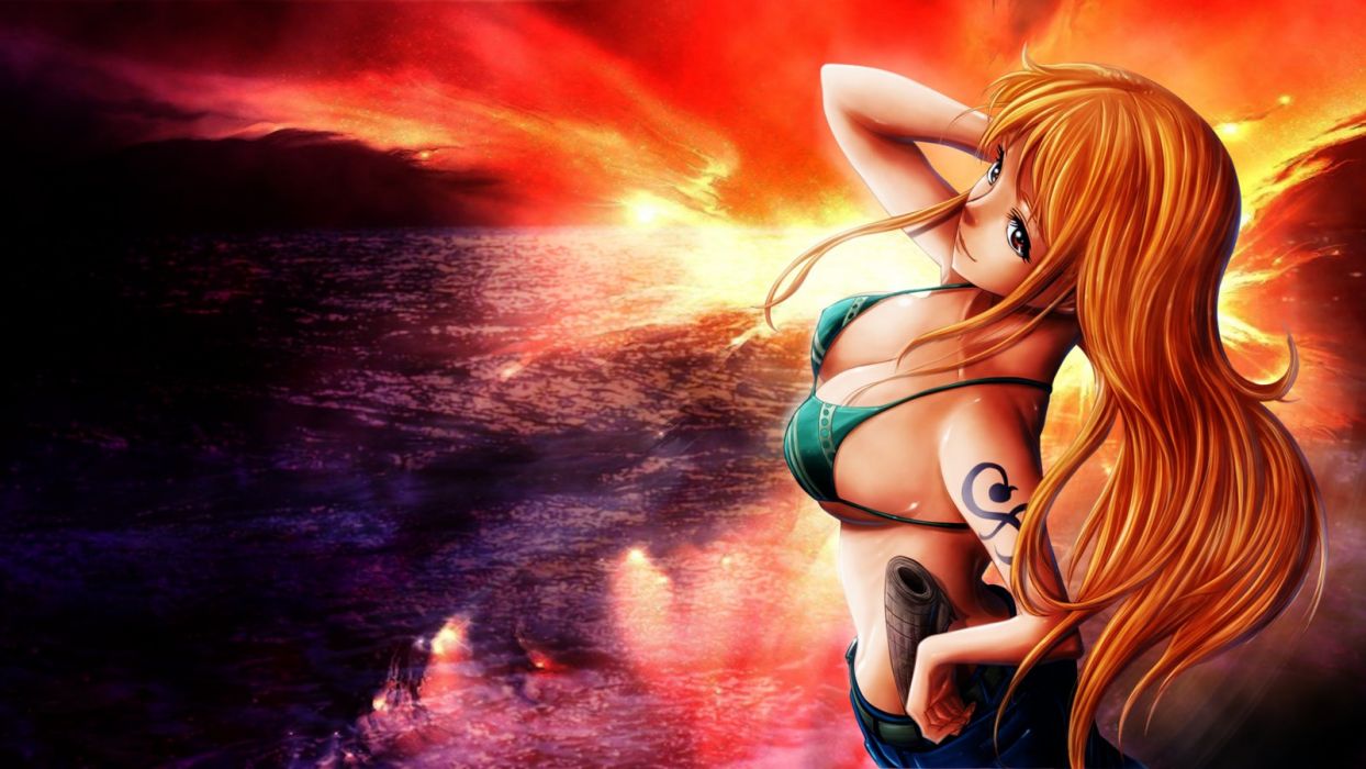 Nami 2years Later Wallpaper - Aktor Nami One Piece , HD Wallpaper & Backgrounds