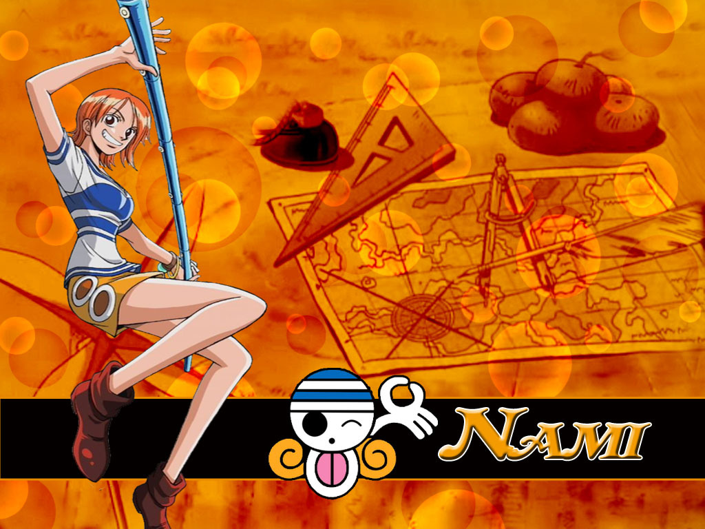 Nami - One Piece Flag , HD Wallpaper & Backgrounds
