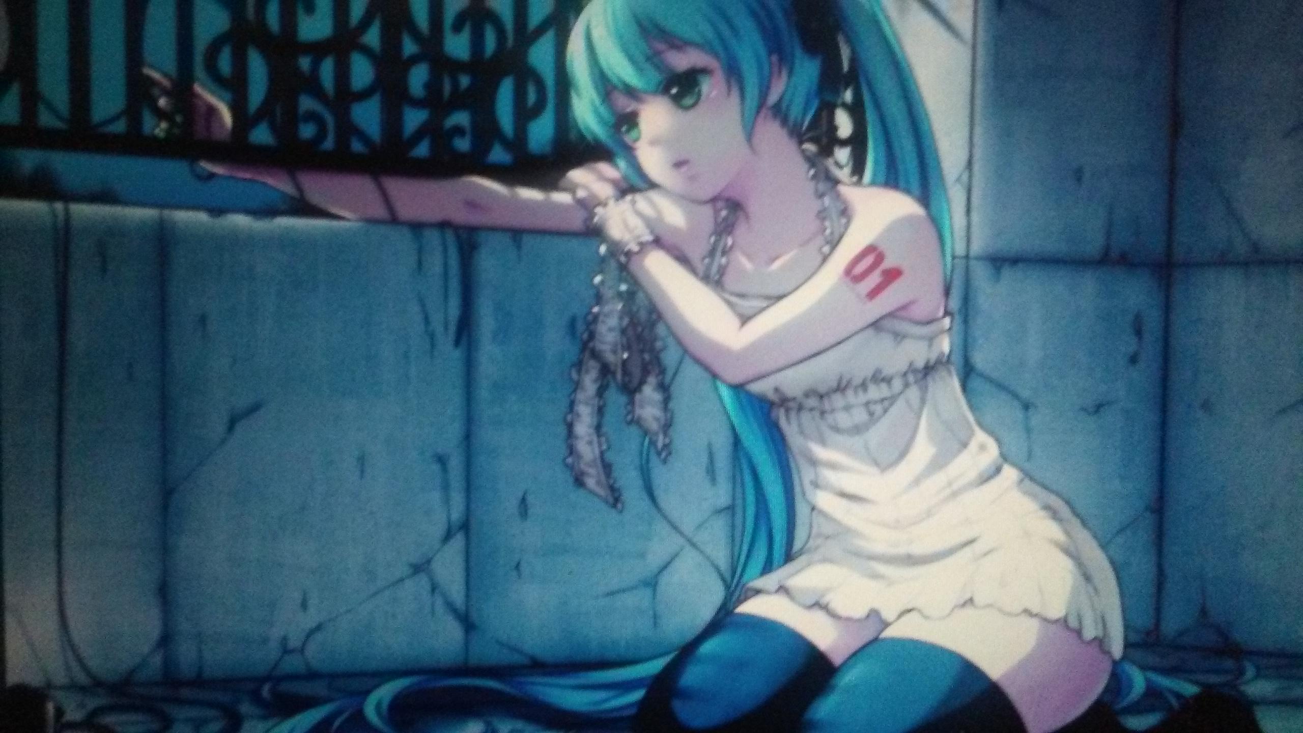 Anime Girl With Headphones Sad , HD Wallpaper & Backgrounds