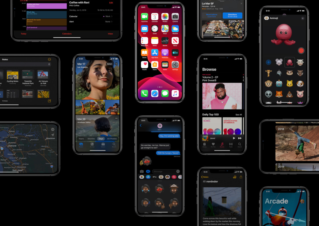 Ios 13 Dark Mode - Ios 13.1 3 Dark Mode , HD Wallpaper & Backgrounds